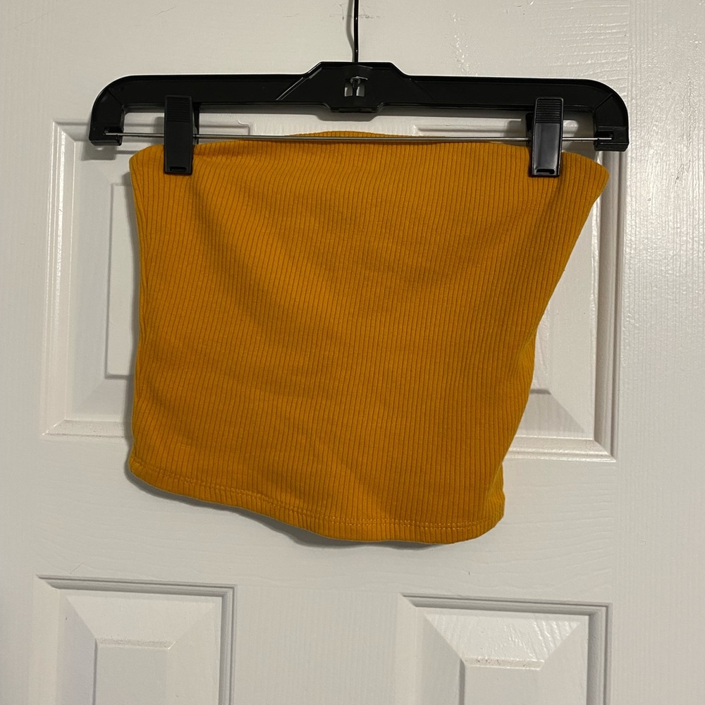 Mustard Yellow Tube Top S